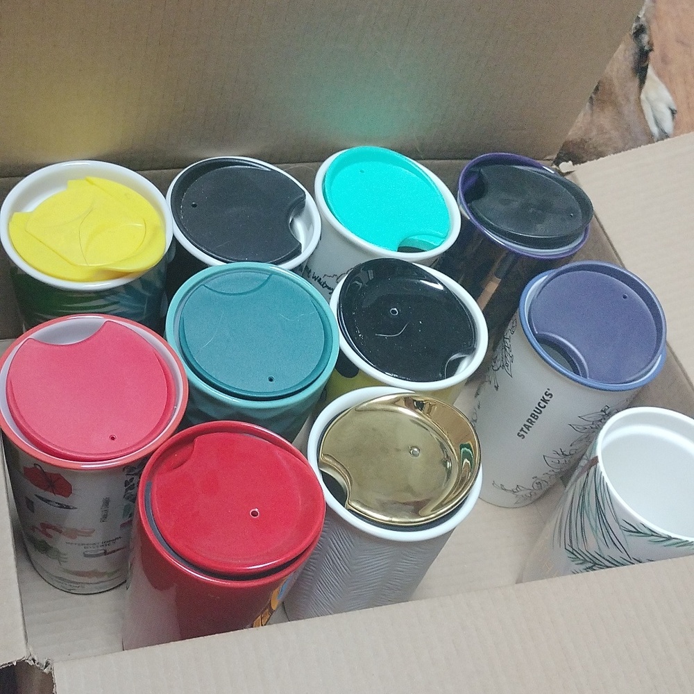Starbucks travel mug collection